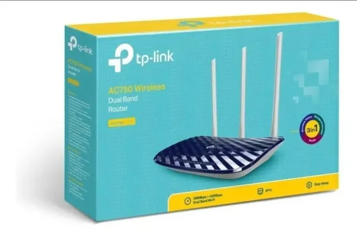 Roteador TP-Link Archer C20 AC750 Dual Band Wi-Fi
