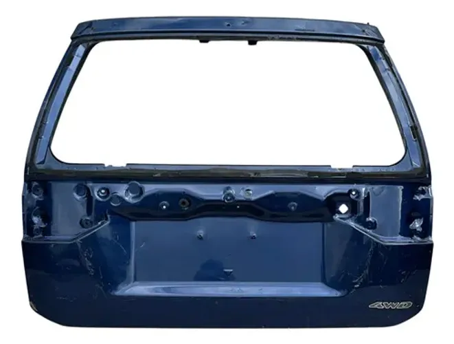 Tampa Traseira Pajero Sport 1999 A 2005 Detalhe Preto