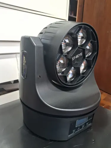 Super moving bee eye 6 X 15w ( par)