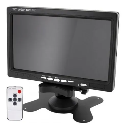 Tela Monitor Tft Lcd 7 Polegadas Alta Definição Colorido Novo na Caixa