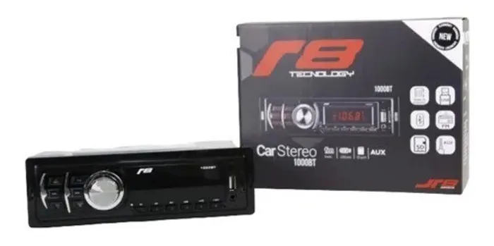 Auto Radio R8 Car Stereo Bluetooth Fm Mp3