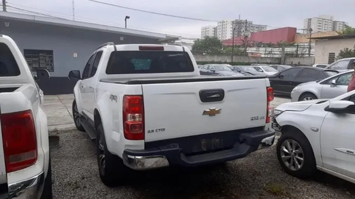 S10 LTZ 2.8 Diesel 2016 Porta Capo Airbag Motor Farol Suspensão Cambio Mecanica Sucata