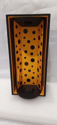 Caixa vazia da champagne la grande dame veuve cliquot