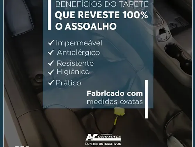 Tapete Forração do Piso Emborrachado Renault Sandero 2008 à 2012 - Preto