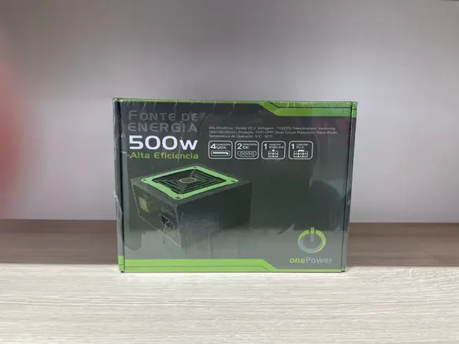 Fonte de Energia ATX 500W Bivolt - até 10x sem juros, Loja Física