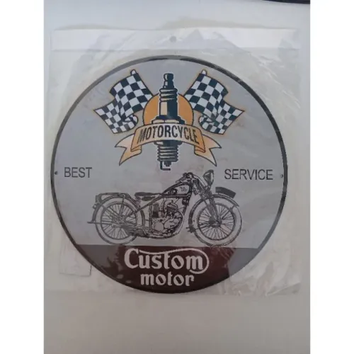 Quadro Enfeite de Parede Tema de Motociclismo