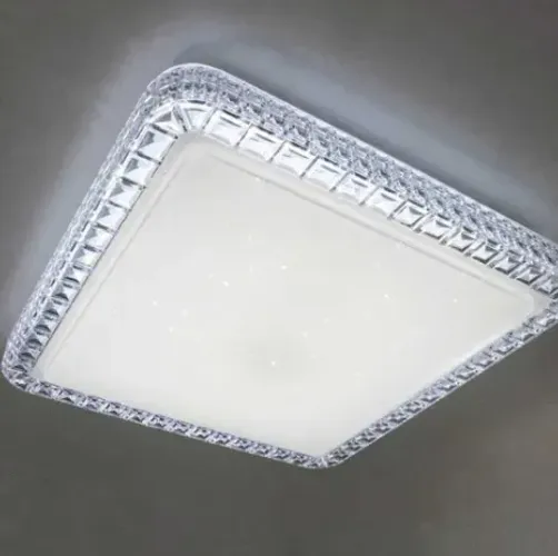 Lustre Led Em Acrilico 40x40 24w - Novo R$ 249,00