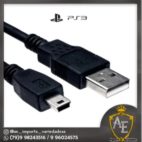 cabo para controle de ps3