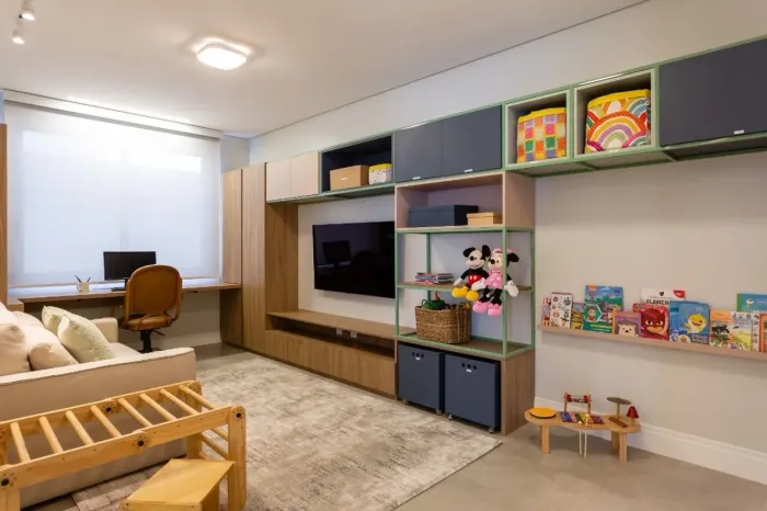 Móveis para quarto infantil e brinquedoteca - Móveis sob medida
