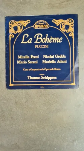 Disco vinil Opera La Boheme