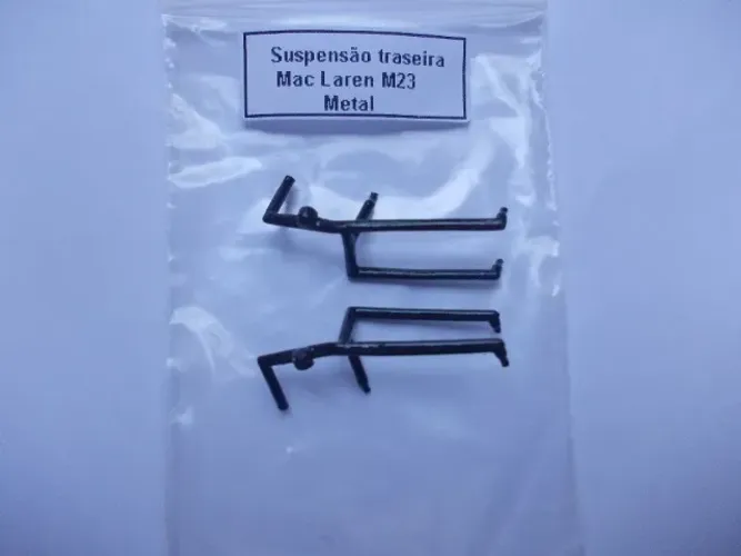 Autorama Mclaren M23/jogo de suspensões traseiras em metal