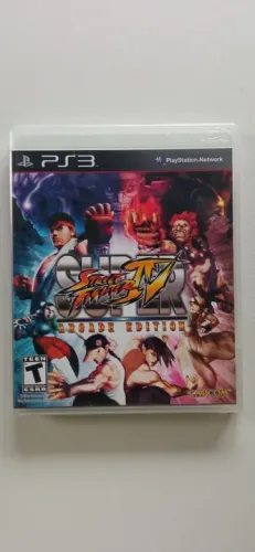 Jogo Super Street Fighter Iv Arcade Edition Ps3 original seminovo