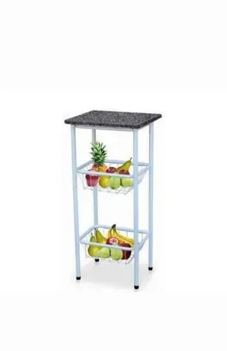 Fruteira para gela agua com pedra de granito