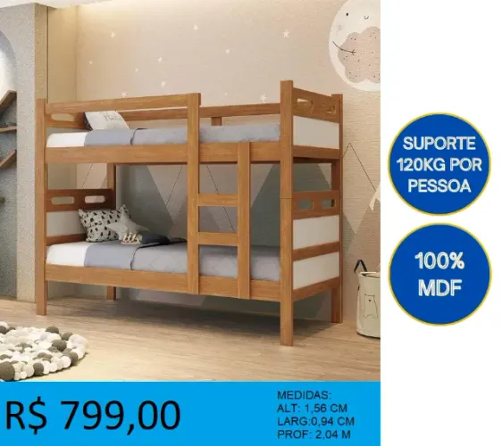 Beliche em mdf maciço - Entrega e montagem GRATIS