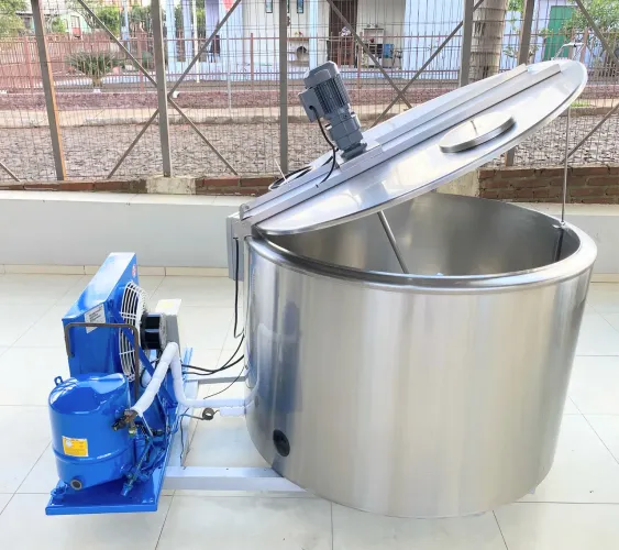 Tanque Resfriador de Leite 500 Litros Tina Inox para Açaí Sorvetes Sucos Maturação Calda