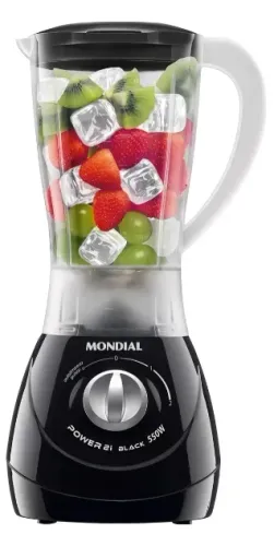 Liquidificador Power 550W  220V Preto - Mondial R$119,99 A Vista
