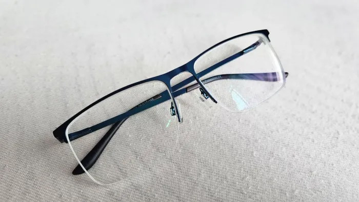 Armação para Óculos em Metal (Haste c/ Mola)