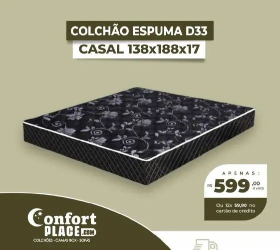 Colchão Espuma D33