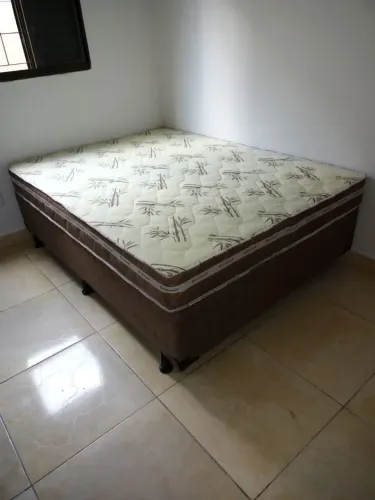 Cama Box Casal com Colchão separado