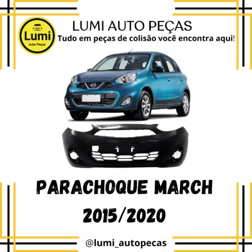 Parachoque March 2015/2020 - NOVO 