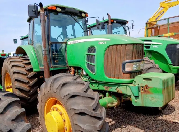 Trator John Deere 6190J ano 2019, 4x4, em São Paulo 