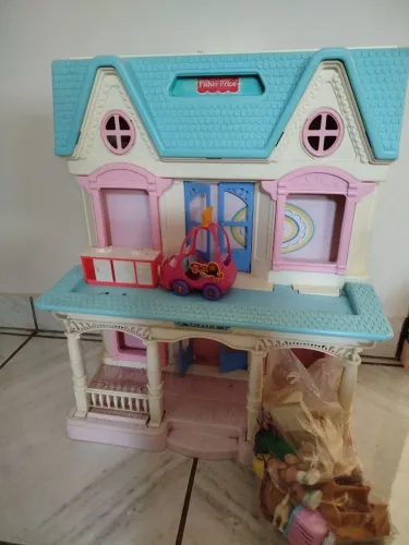 Casinha 3 andares Fischer price
