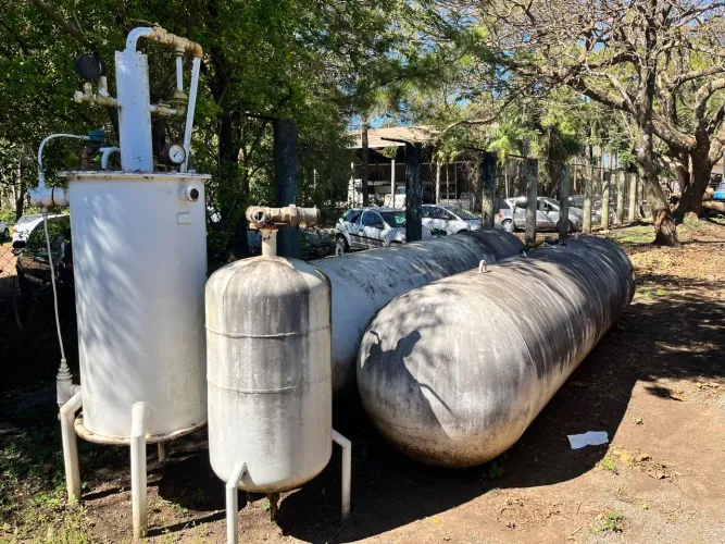 Instalação completa de gás GLP