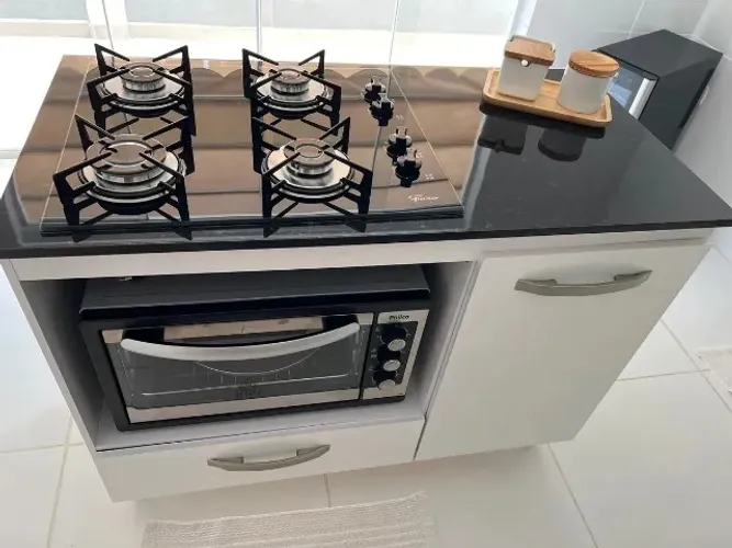 Balcão Para Cooktop Fit É Perfeito Para Atender A Sua Necessidade...