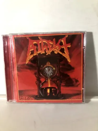CD da banda Atheist com o título Piece of Time