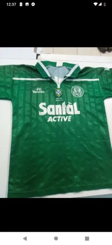 Camisa antiga clube Palmeiras 1998