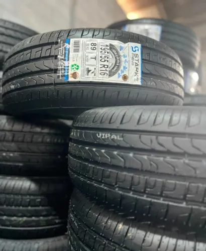 Pneus carecas nunca mais, venha pra RL e compre ja, aro 16 195/55