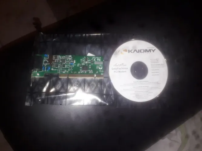 Placa fax modem 56k