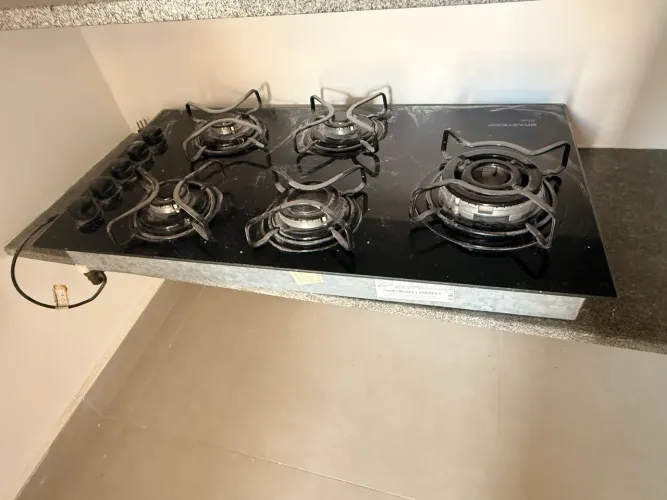 Cooktop Brastemp Ative 5 Bocas - Vidro Preto