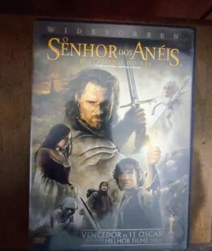 DVD O Senhor dos Anéis O Retorno do Rei