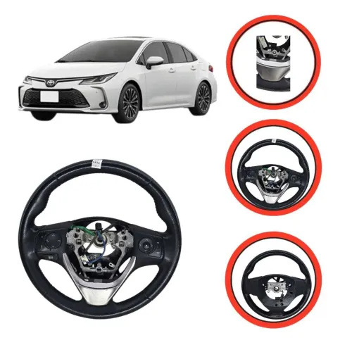 Volante Direção Com Comandos Toyota Corolla 2017 2018 2019.    Etq6871