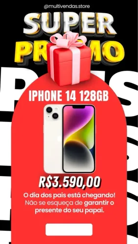 iPhone 14 128GB - Super Promoção!