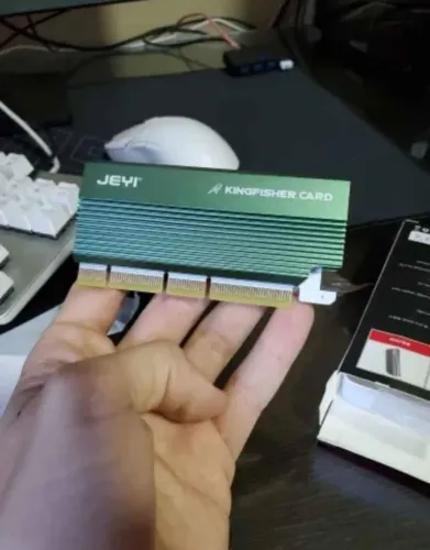 Placa de Expansão PCIe para SSD M.2 NVMe nunca usada nova