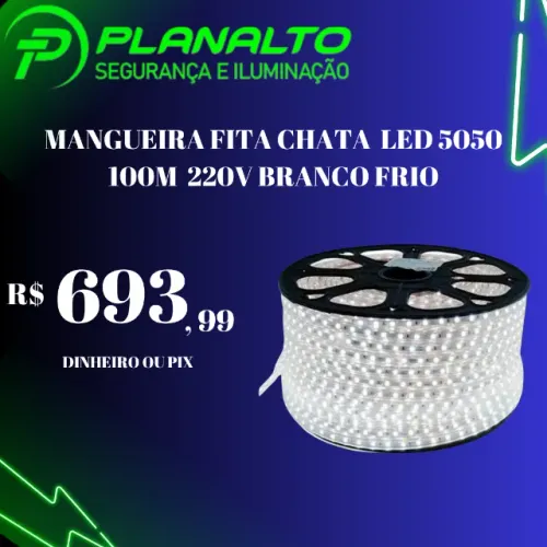 (Loja) Fita 5050 Mangueira Chata 100 metros Mega Desconto 15%  (Pix) 