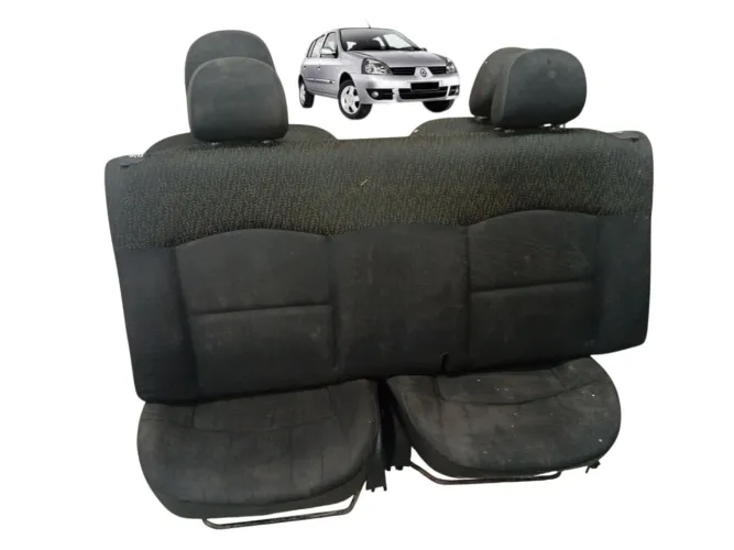 Jogo Banco Tecido Renault Clio 1.0 2005 2006 2007 Detallhe