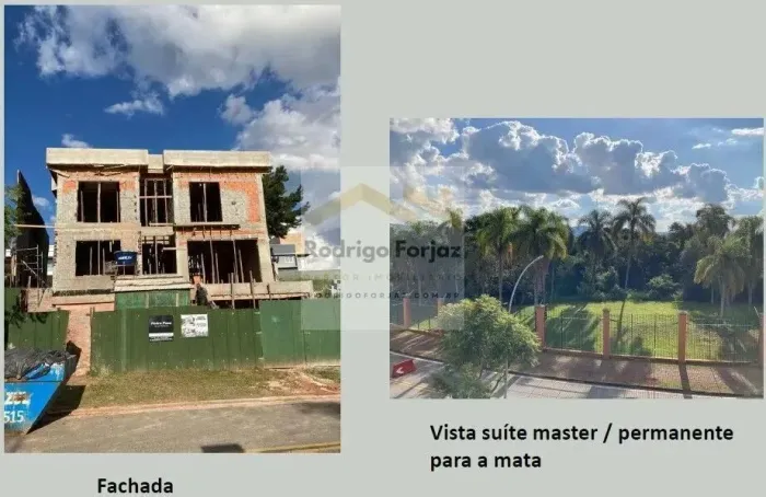 Condomínio Burle Marx - EXCELENTE CASA EM CONSTRUÇÃO - Residencial Burle Marx - Casa com 3