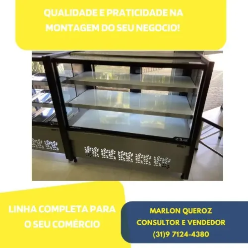 Balcão Seco 1,25M Polar Preto