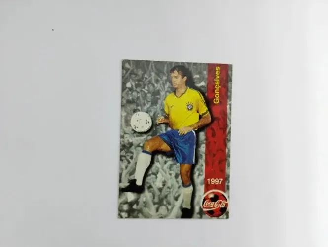 Card Coca-cola Panini 1997: Zagueiro - Gonçalves