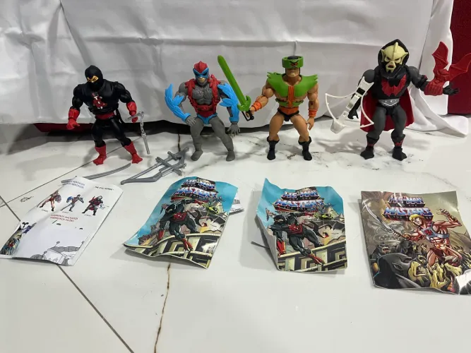 Masters of the universe origins - wave 4 completa