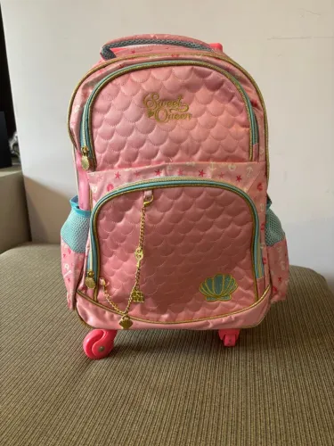Mochila Infantil Rodinhas Sweet Queen