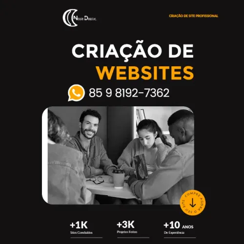 Desenvolvimento de site Profissional (Criação de site)