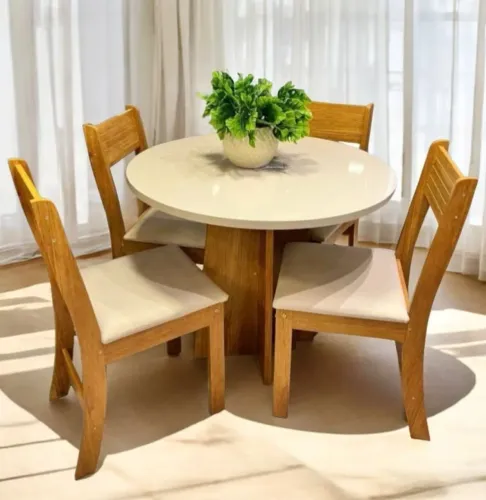 CONJUNTO MESA + 4 CADEIRAS PAGA NA ENTREGA