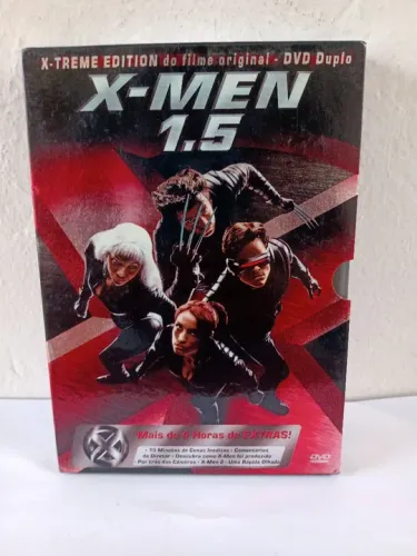 DVD com luva dos x-men 1.5