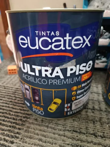 Tinta piso Eucatex Premium 3,6 litros 