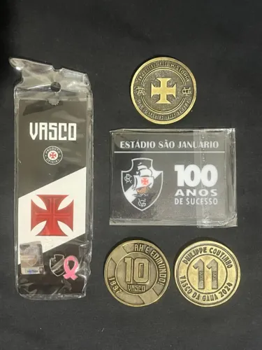 medalhas edmundo e coutinho vasco