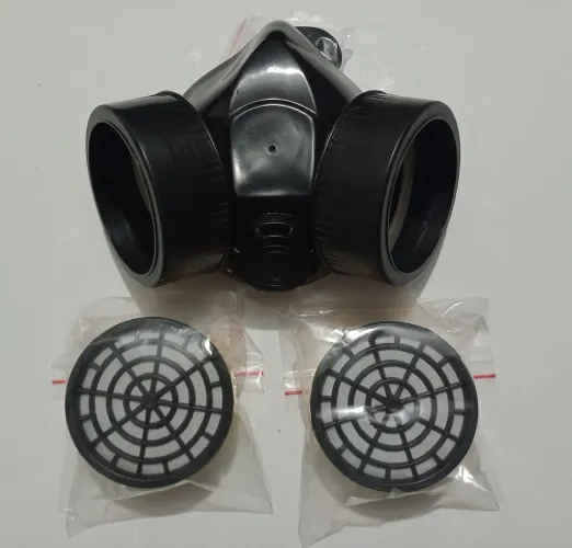 Máscara de pintura com filtro